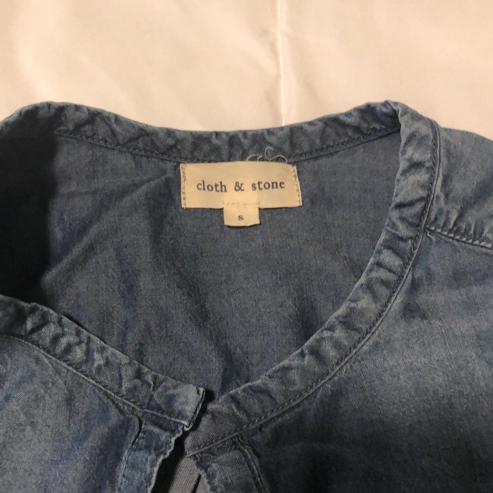 Cloth & Stone from anthro soft denim shirt - Picture 2 of 9